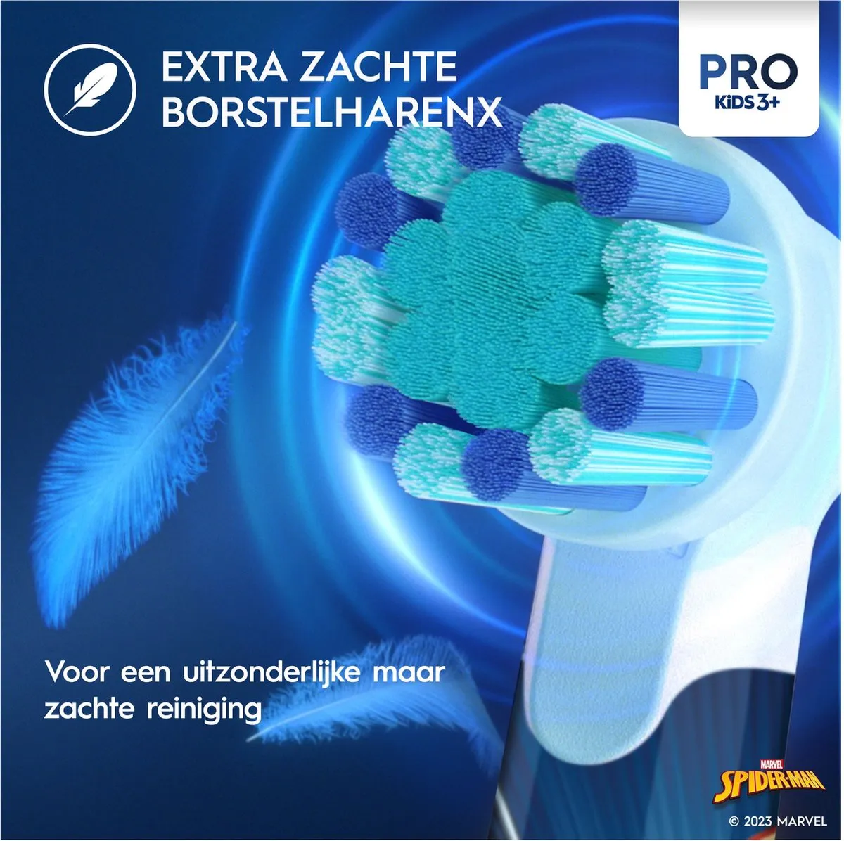 Oral-B Pro Kids Spiderman Editie Elektrische Tandenborstel - Rood/Blauw