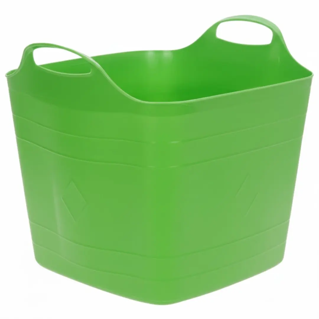 Excellent Houseware Flexibele Kuip 25L - 2 Stuks Groen