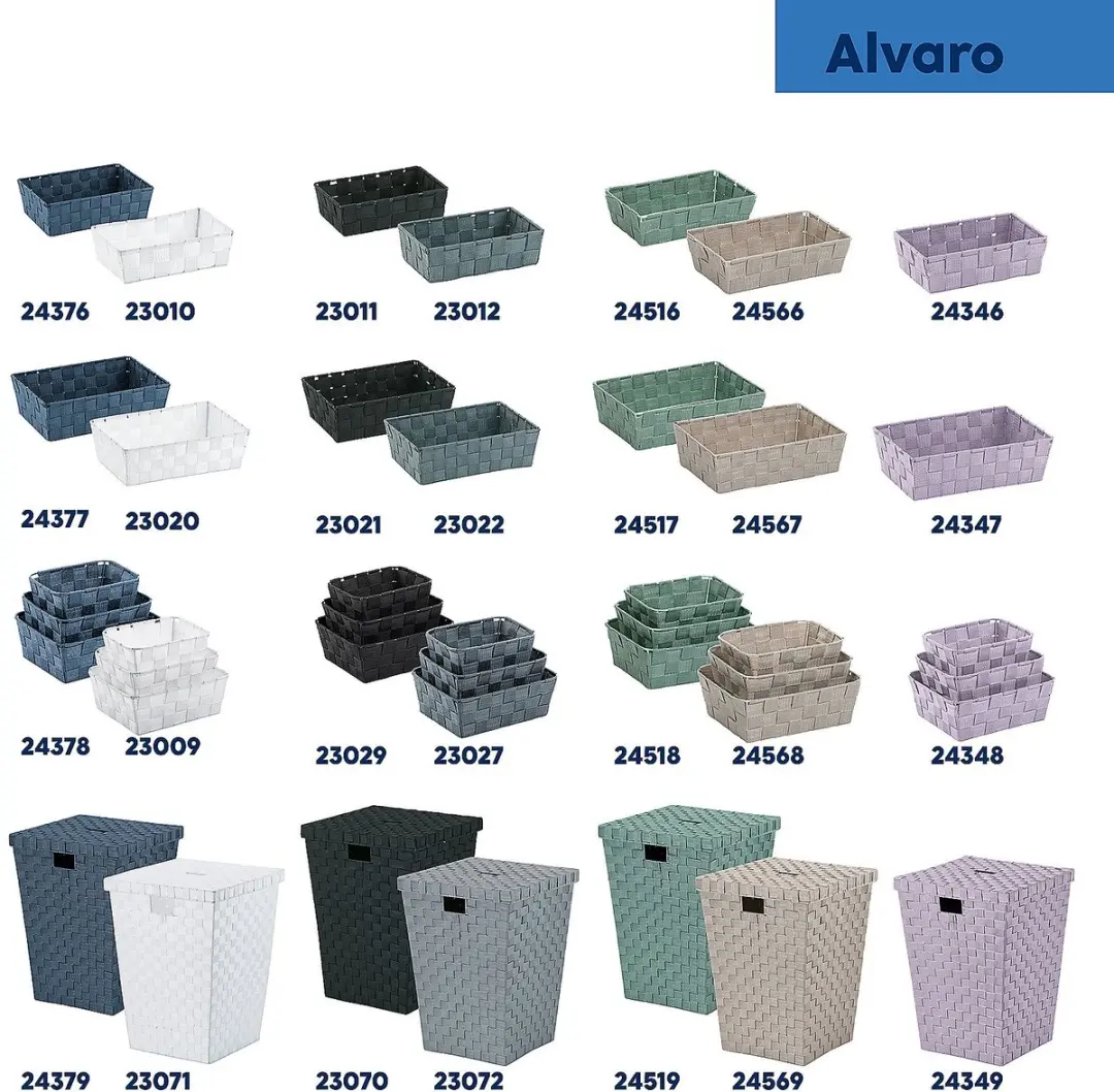 Kela Alvaro Wasmand 83L - Ø40cm - Zwart
