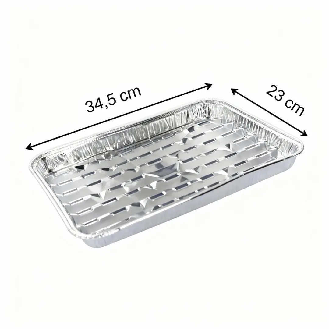 Fackelmann Aluminium Bakjes 200ml - 5 Stuks 24332