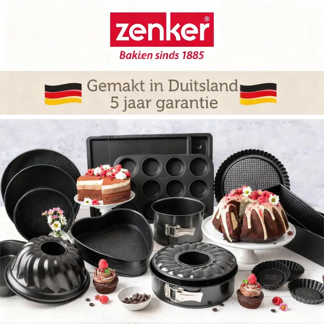 Zenker Perfect Black Muffinvorm 12 Holtes 38x26cm