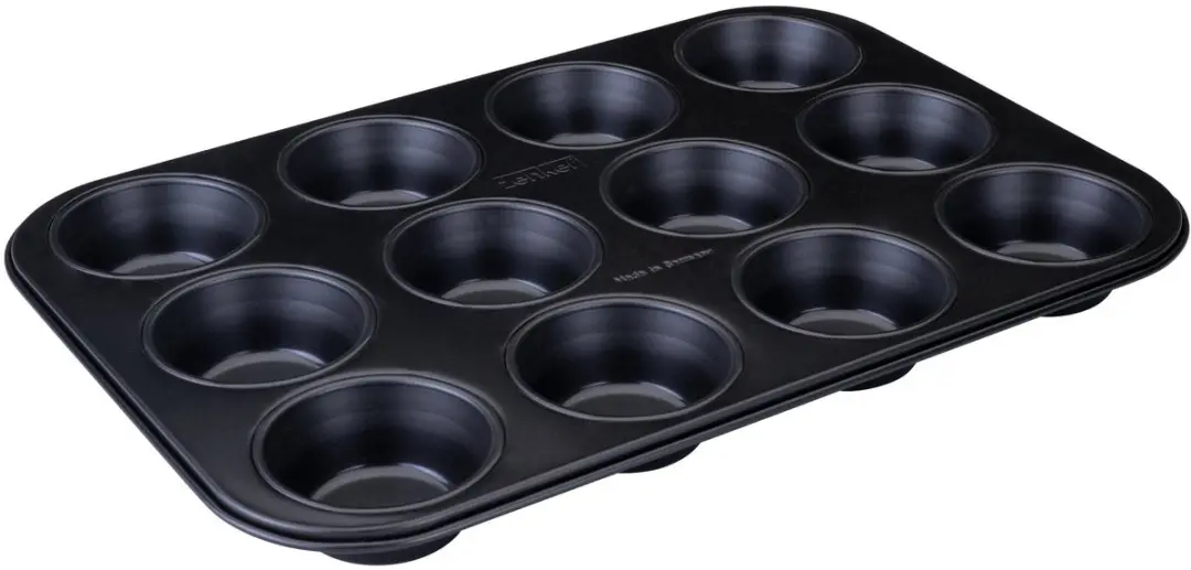 Zenker Perfect Black Muffinvorm 12 Holtes 38x26cm