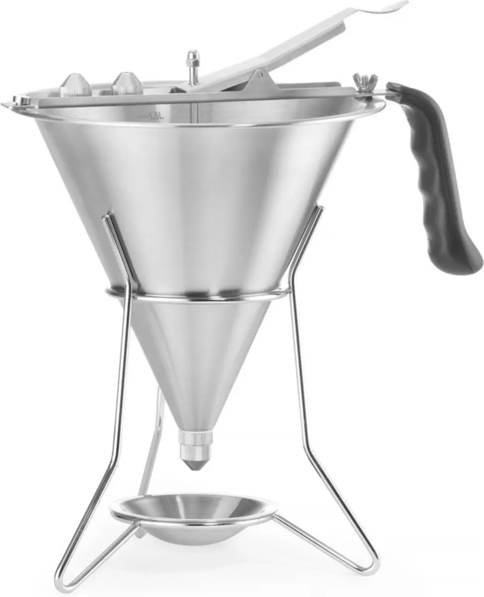 HENDI Fondanttrechter Profi Line 1,5L RVS