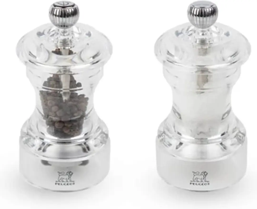 Peugeot Bistro Peper- en Zoutmolen 10cm - Transparant