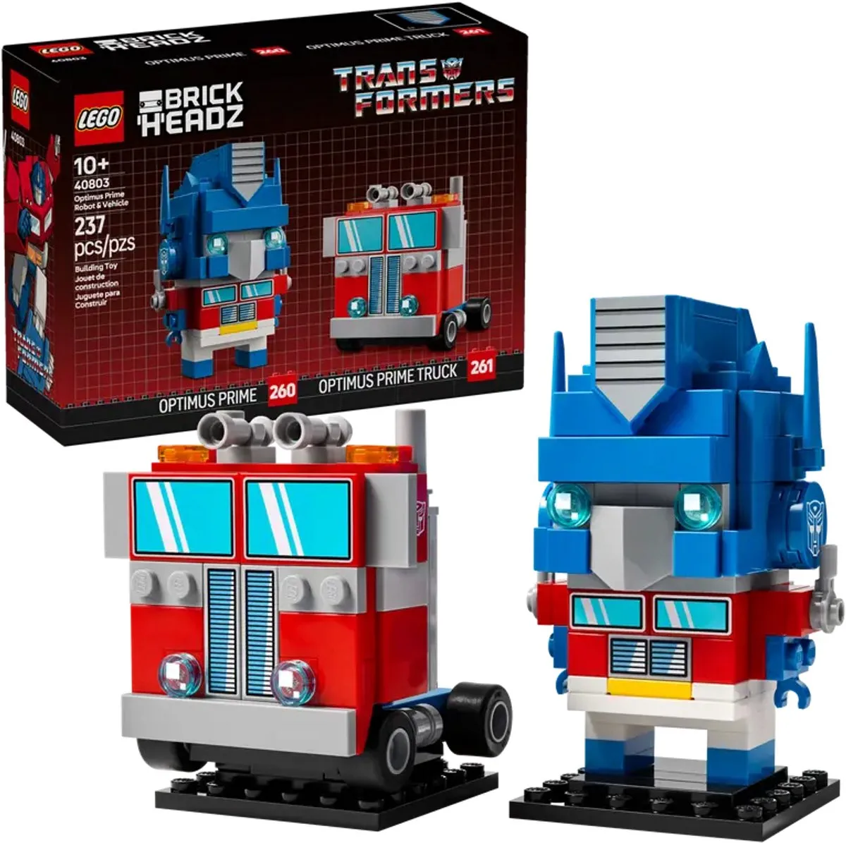 LEGO Transformers Brickheadz 40803 Optimus Prime