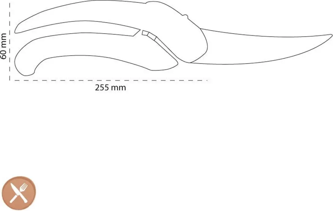 Zwilling Wildschaar/Gevogelteschaar 25.4cm - RVS - Zwart