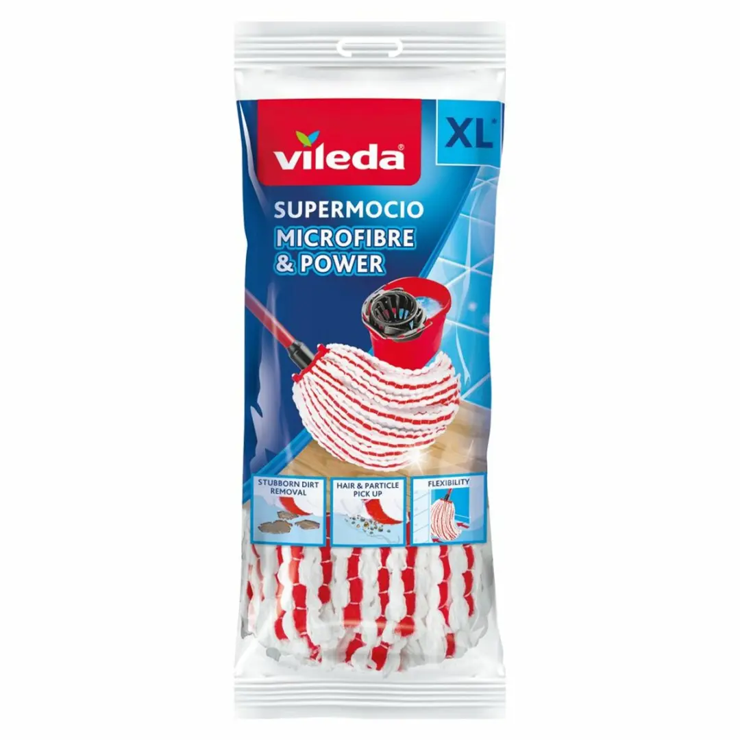 Vileda Super Mocio Microvezel Power Navulling - 20 Stuks