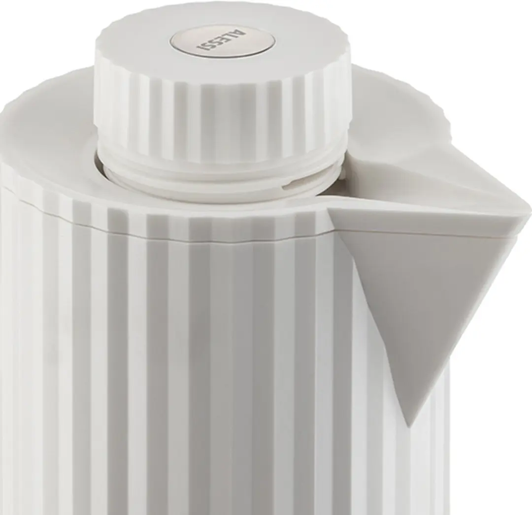 Alessi Plissé Thermoskan 1L - Wit