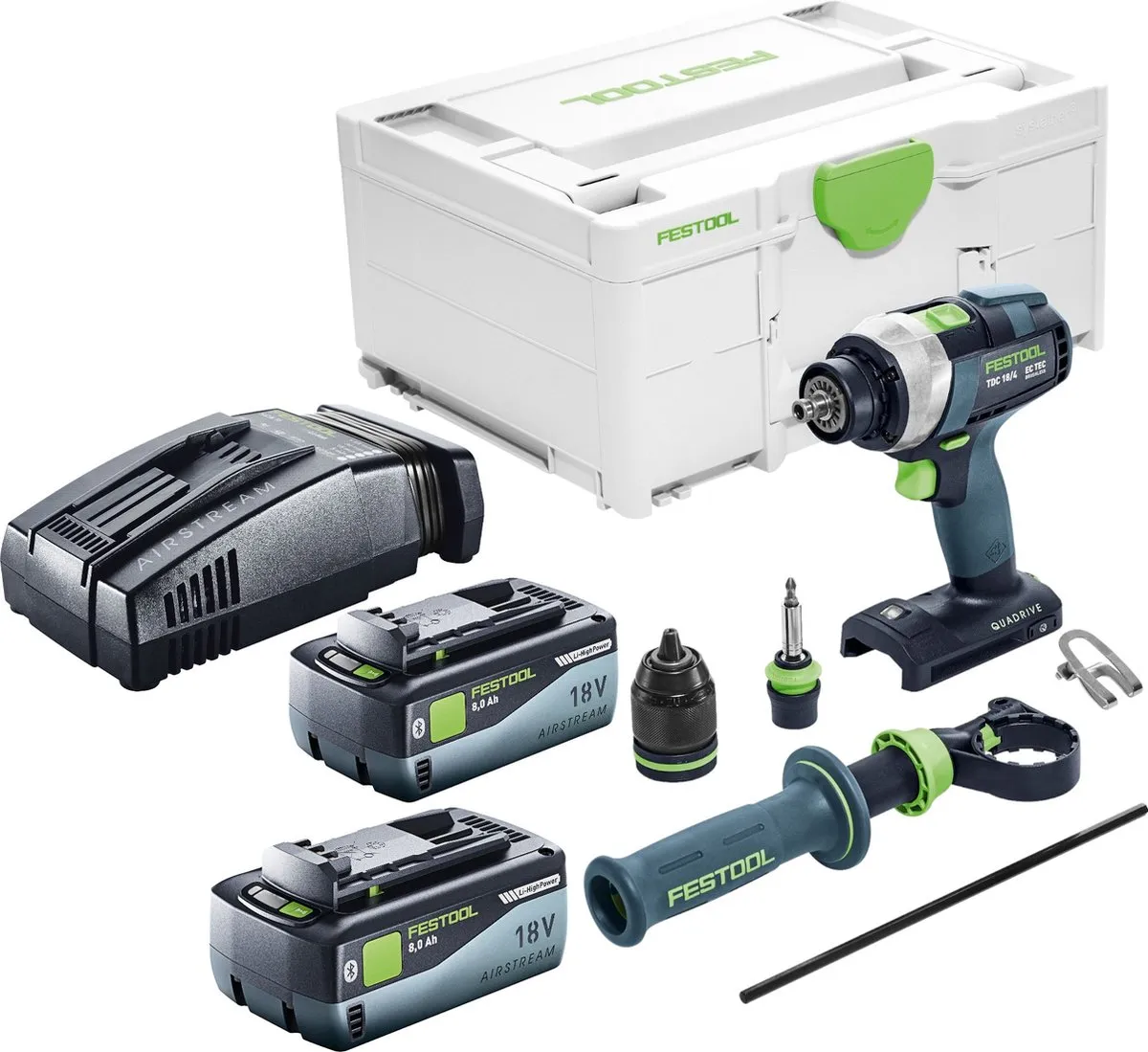 Festool TDC 18/4 Accuboormachine 75Nm