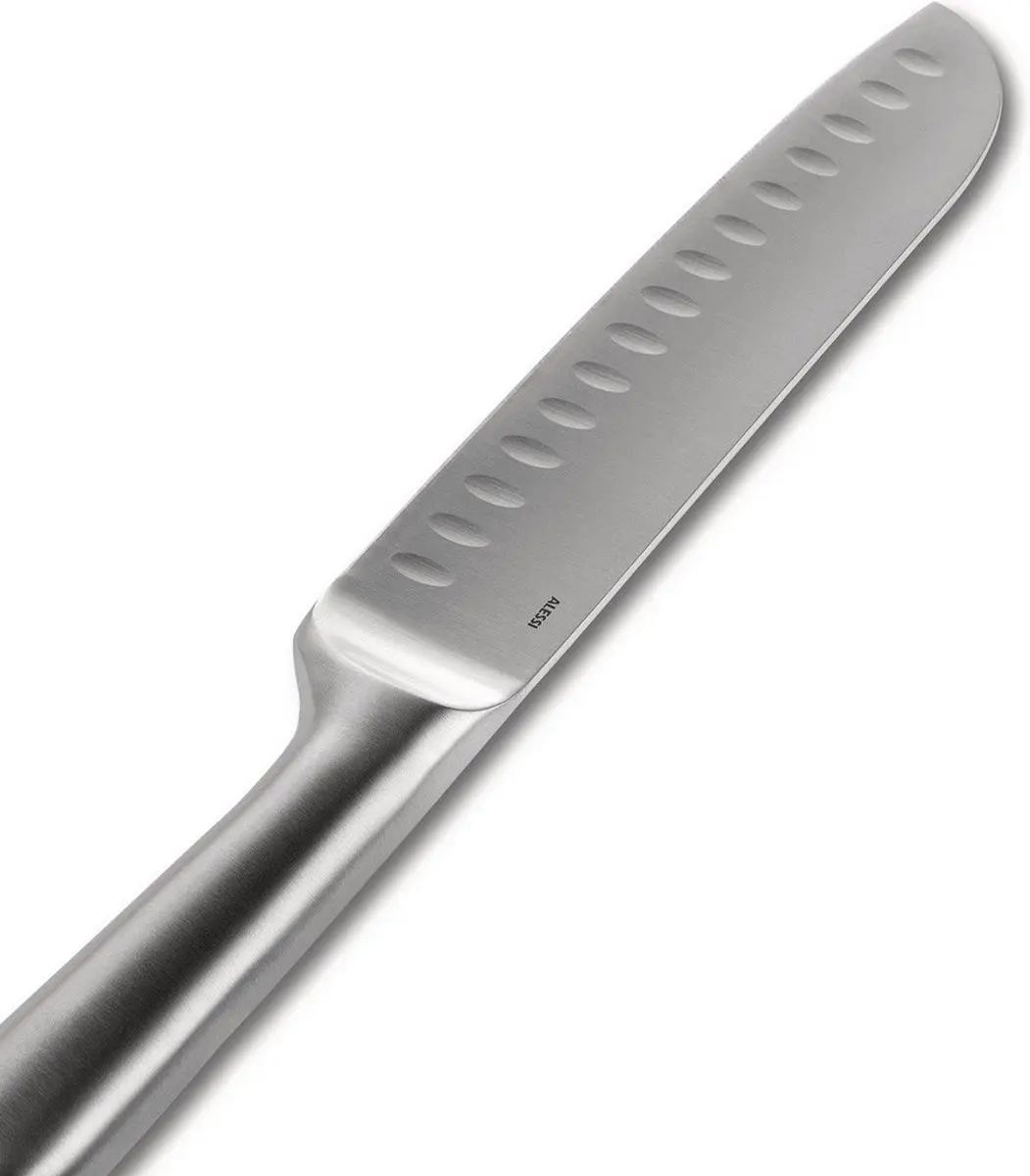 Alessi Mami Santoku Mes 32cm - Zilver