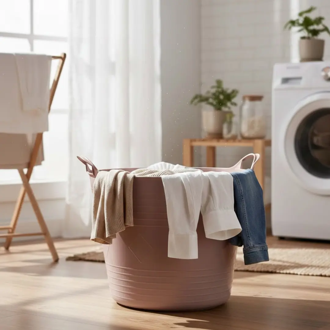 Excellent Houseware Flexibele Wasmand 27L - Antraciet