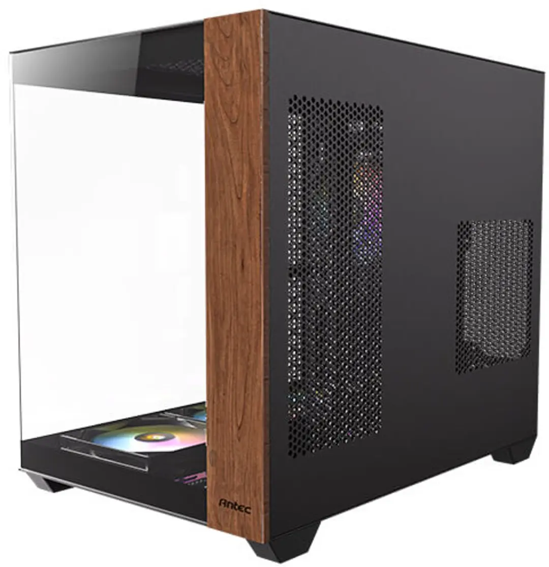 Antec CX800 Wood ARGB Behuizing - Bruin/Zwart