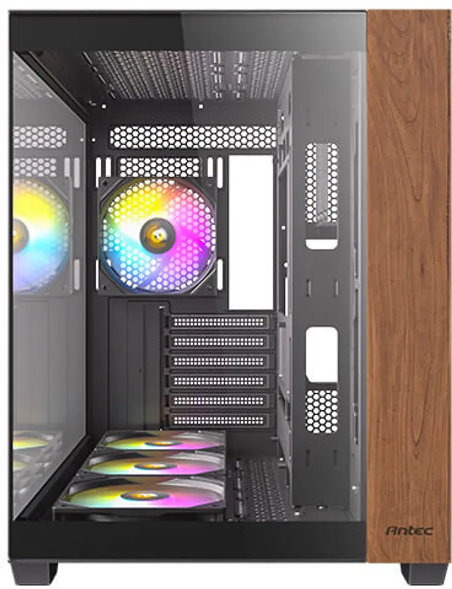 Antec CX800 Wood ARGB Behuizing - Bruin/Zwart