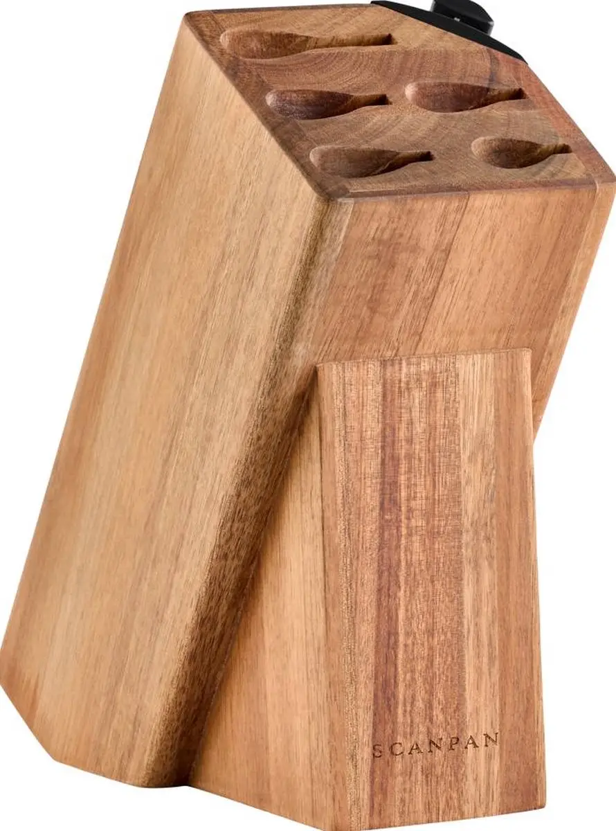Scanpan SAX Messenblok 6-delig - 5 Messen - Hout