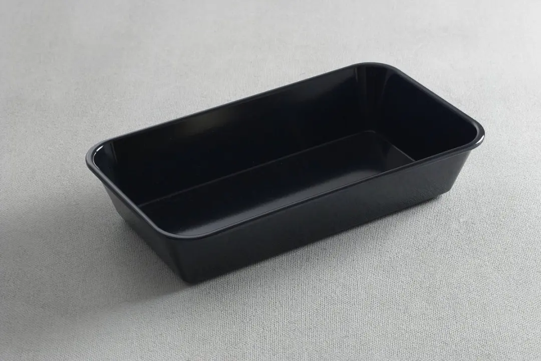 Hendi Vleesbak Zwart Melamine 290x160x60mm