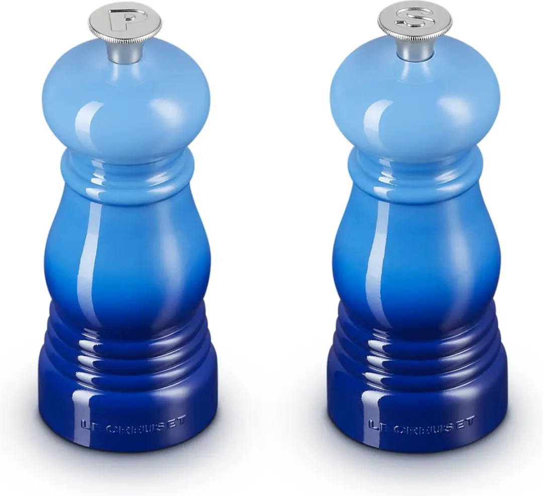 Le Creuset Mini Peper- en Zoutset Azure - 12 cm
