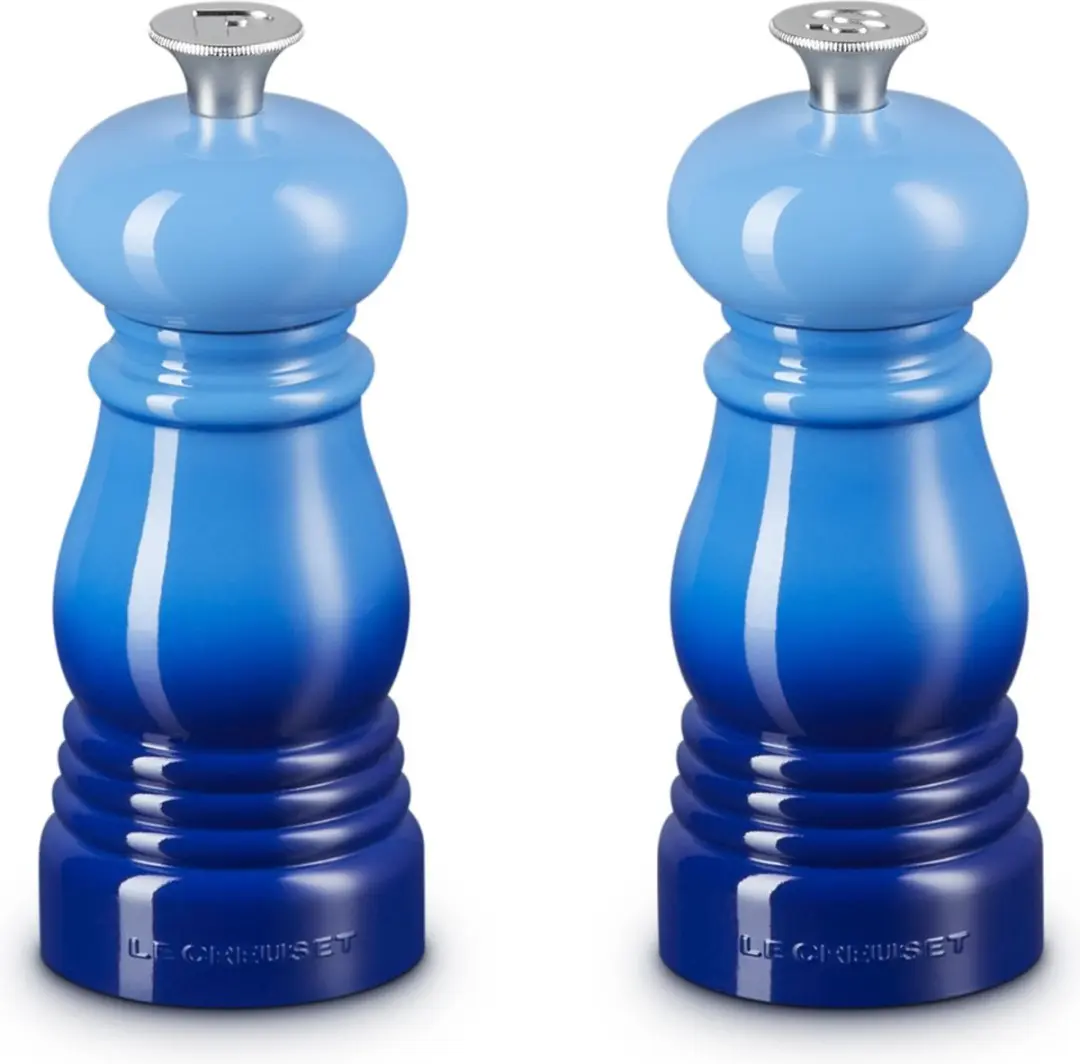 Le Creuset Mini Peper- en Zoutset Azure