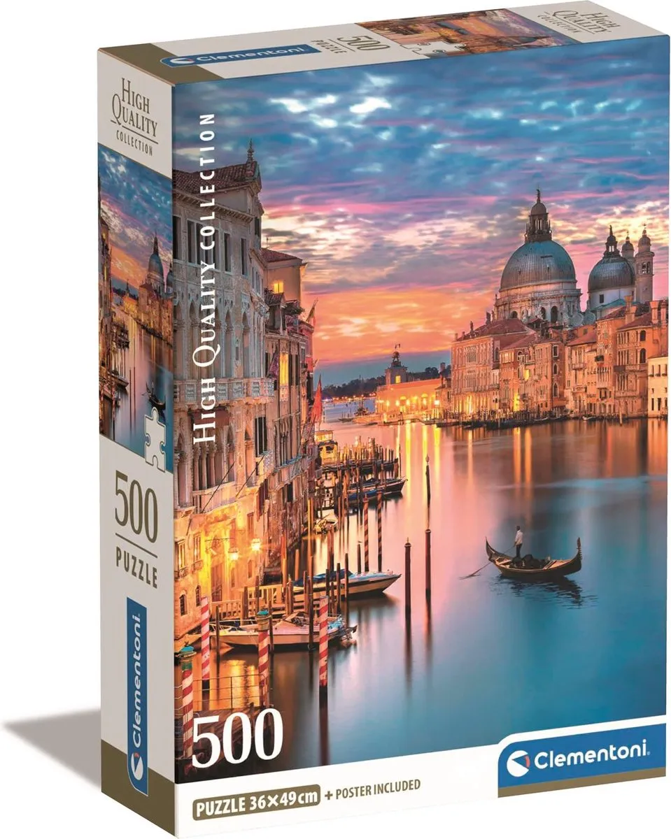 Clementoni Puzzel Venetië 500 Stuks