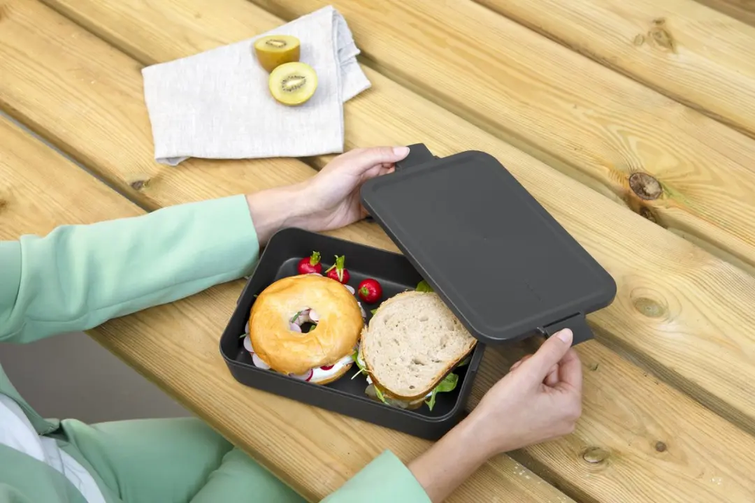 Brabantia Make & Take Lunchbox 203060 - 2L - Dark Grey - afbeelding 6 van 6