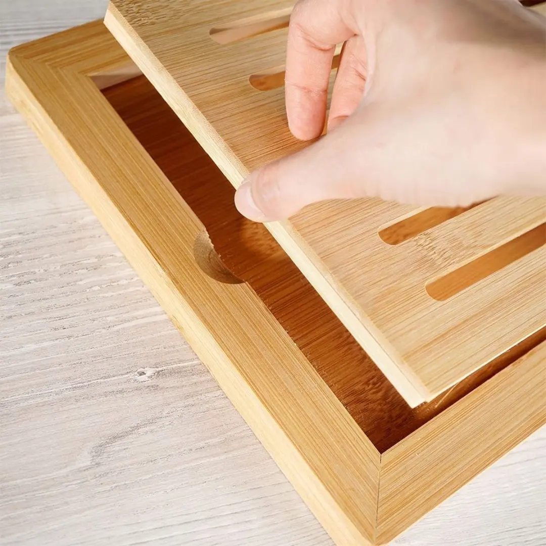 Excellent Houseware Bamboe Broodplank - Sienna