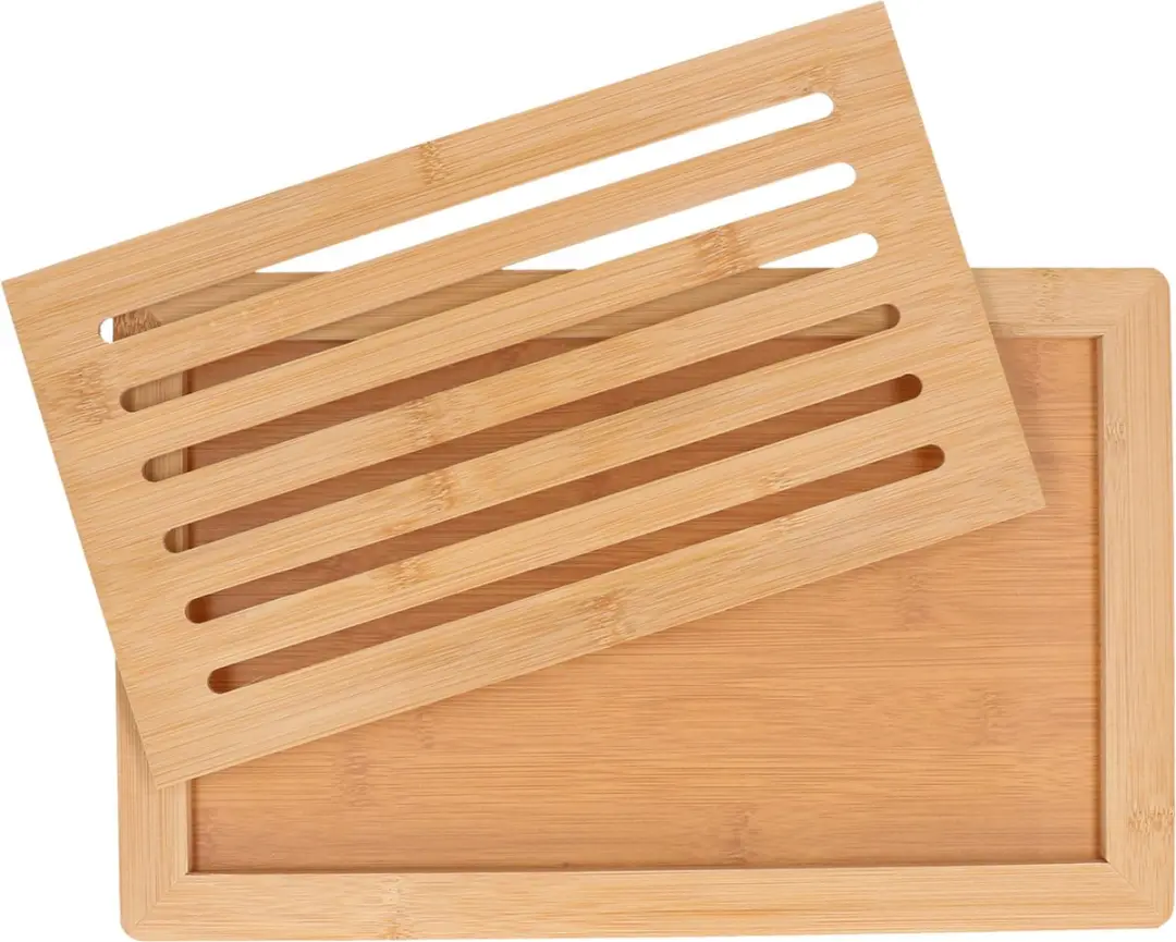 Excellent Houseware Bamboe Broodplank - Sienna - afbeelding 6 van 6