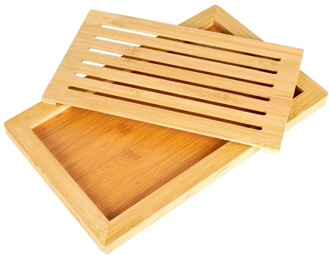 Excellent Houseware Bamboe Broodplank - Sienna