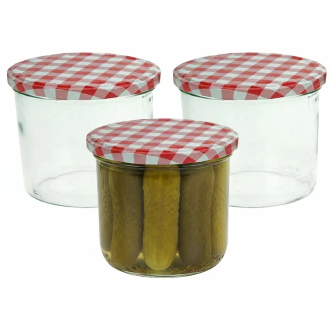 Cosy&Trendy Weckpotten 230ml - 6 Stuks Rood