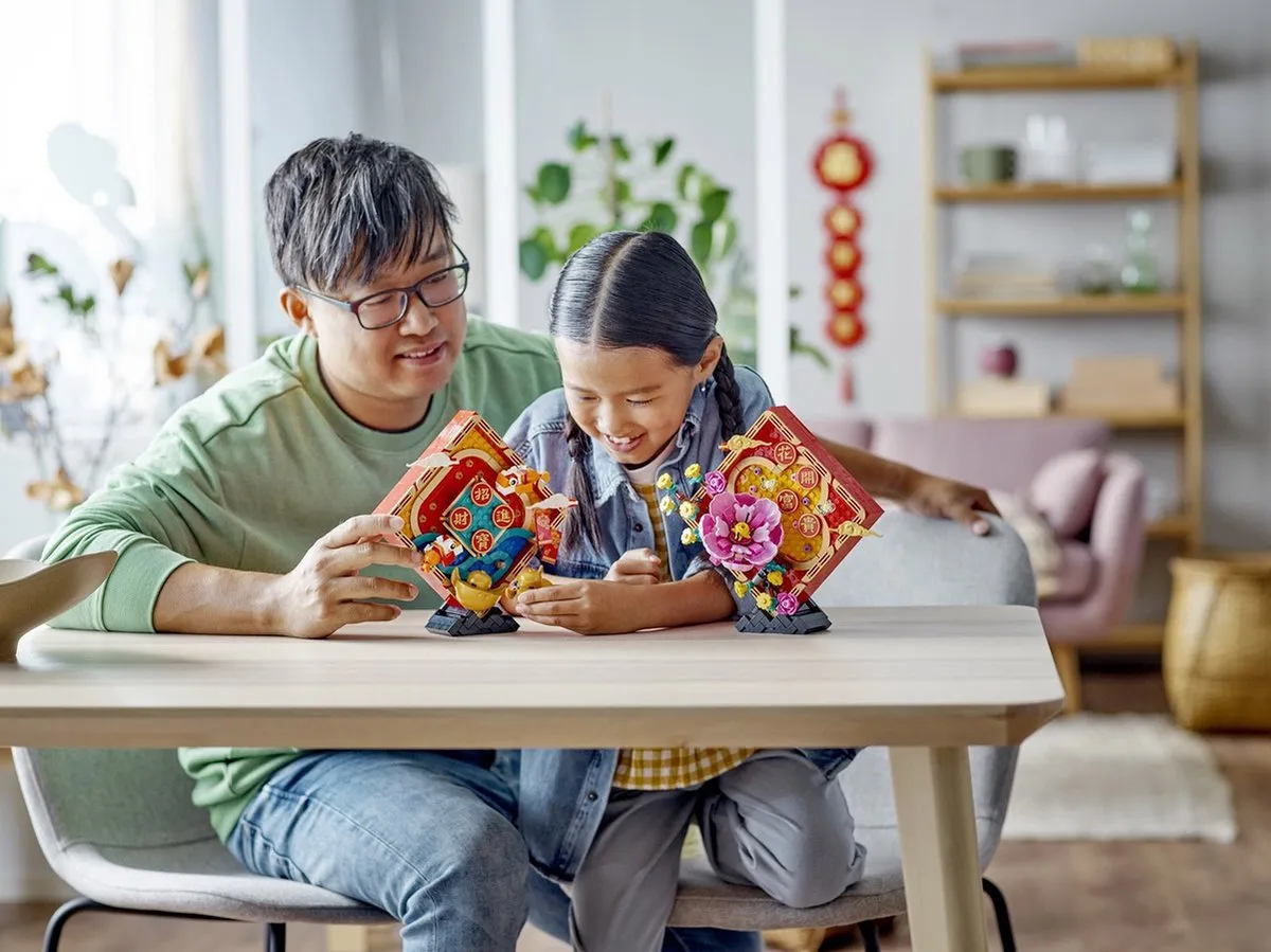 LEGO Chinees Nieuwjaar 80110 - 872 Stukken - Meerkleurig - afbeelding 3 van 4