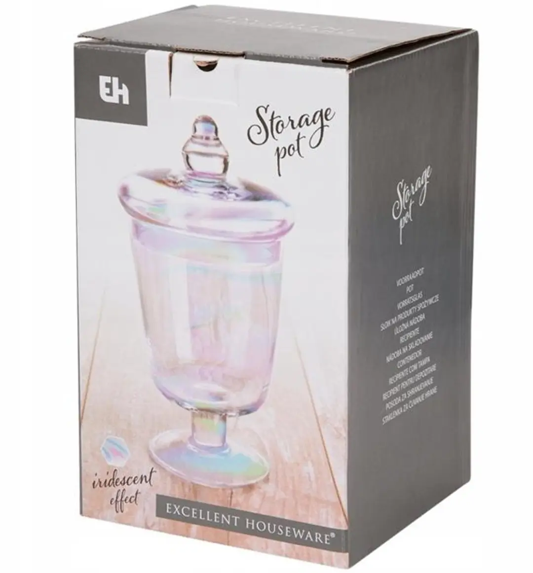 Excellent Houseware Voorraadpot Glas 800ml - 24cm