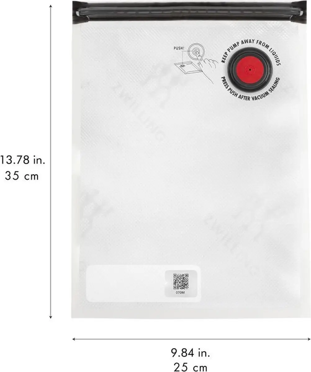 Zwilling Fresh & Save Vacuümzakken M 35x25cm - 10 Stuks