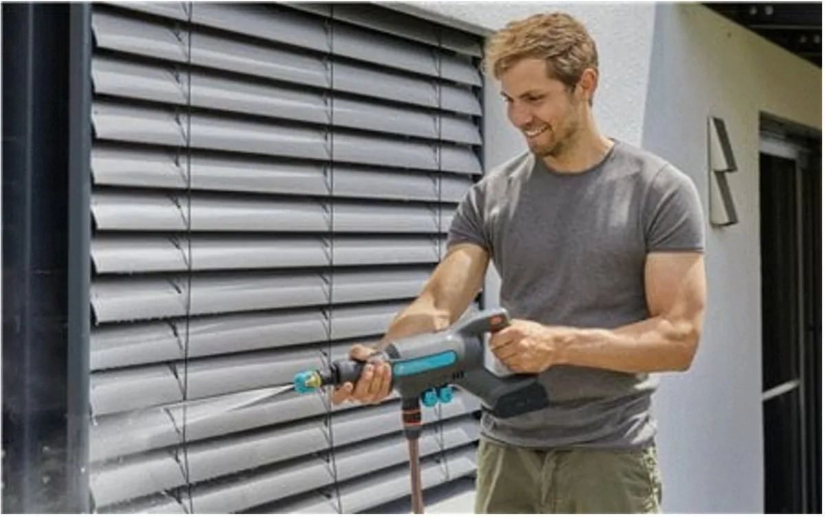Gardena AquaClean 24/18V Medium Hogedrukreiniger 24 bar - afbeelding 6 van 6
