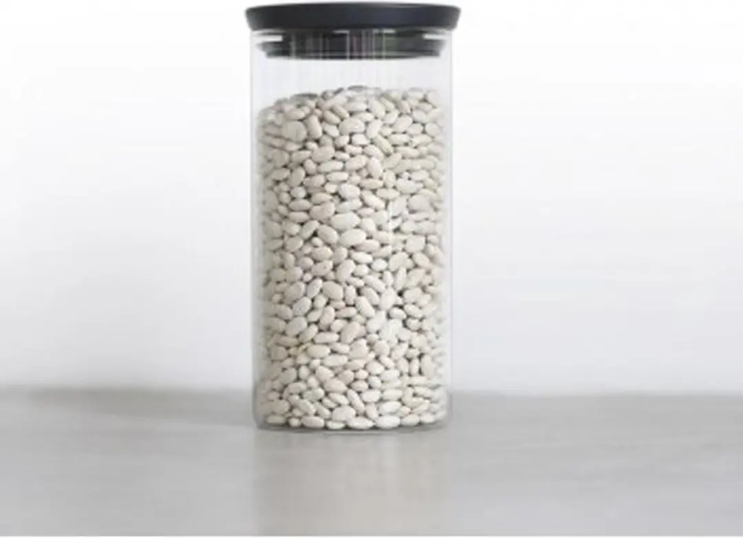 Brabantia Voorraadpot Glas 1,1L - Stapelbaar