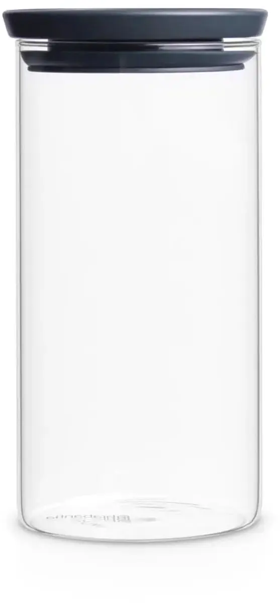Brabantia Voorraadpot Glas 1,1L - Stapelbaar - afbeelding 6 van 6