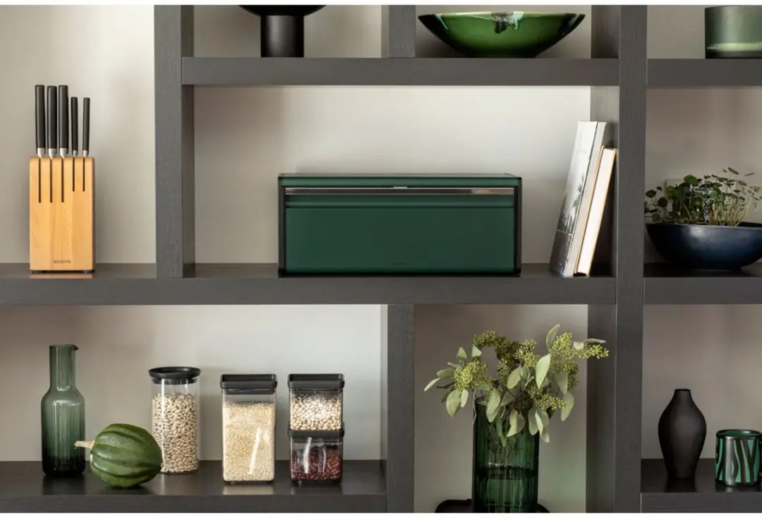 Brabantia Voorraadpot Glas 1,1L - Stapelbaar
