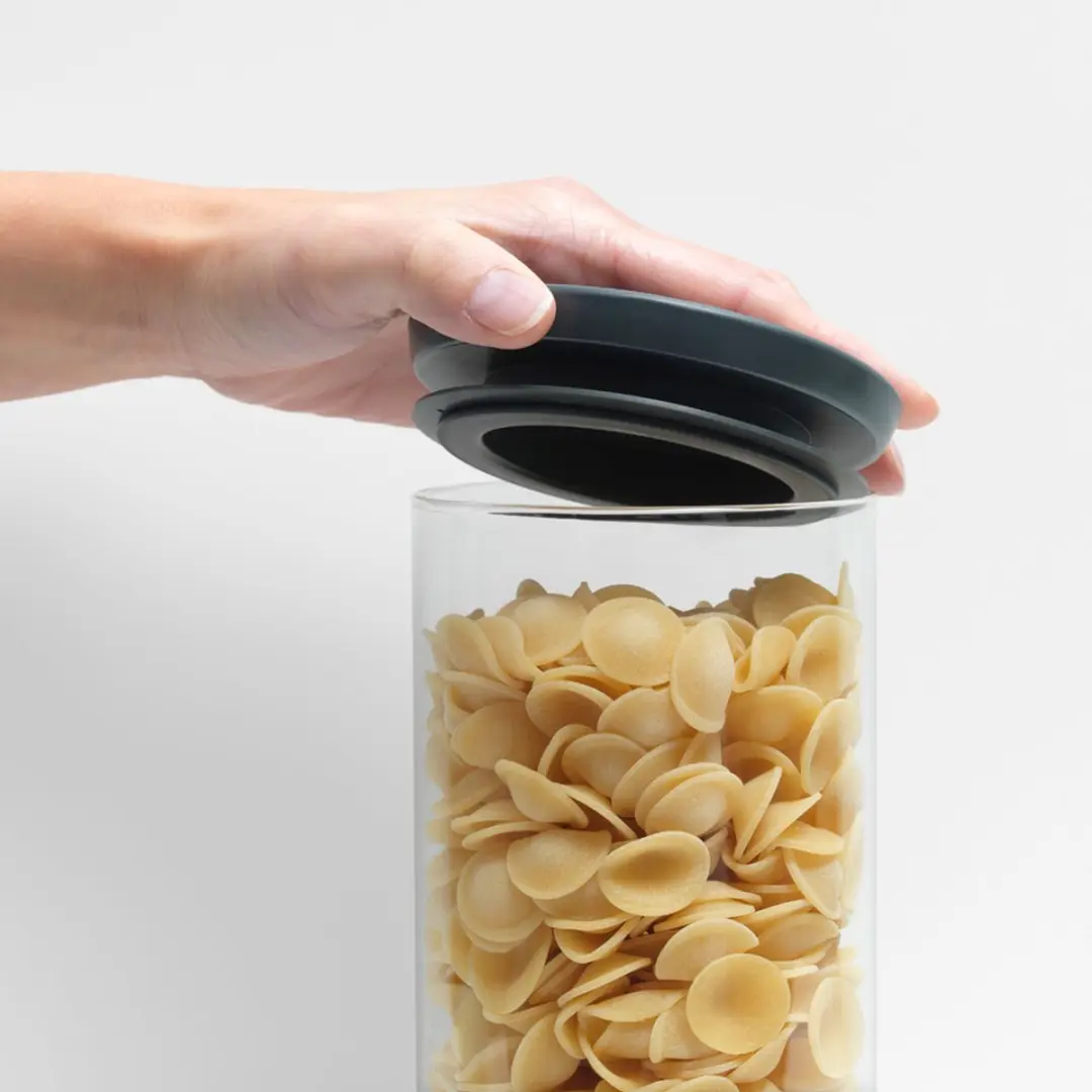 Brabantia Voorraadpot Glas 1,1L - Stapelbaar