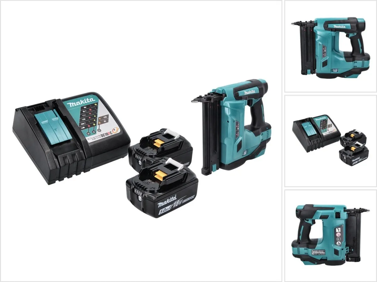 Makita DBN 500 RT Staande Spijkermachine