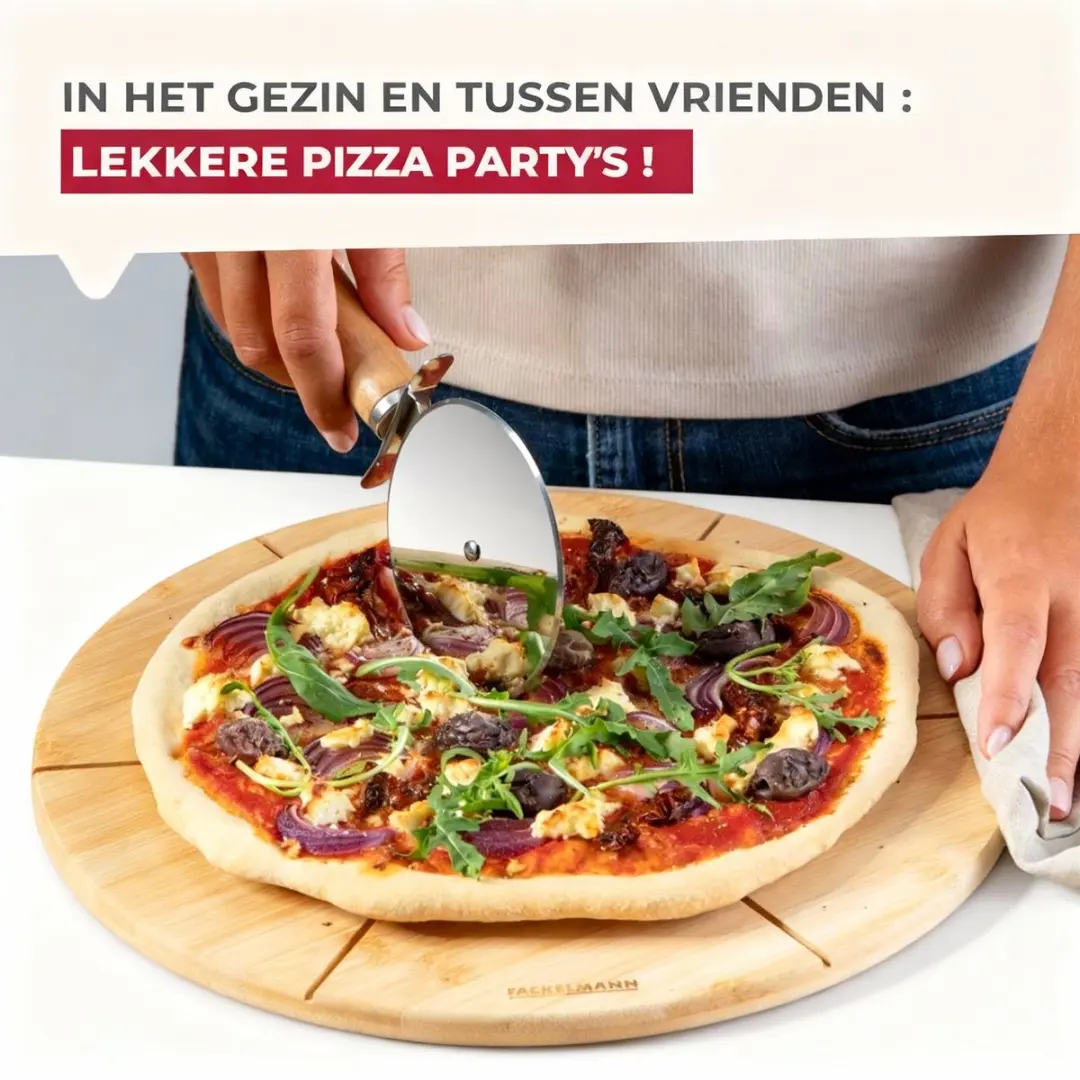 Fackelmann Pizzaplaat Ø32cm - Drankje