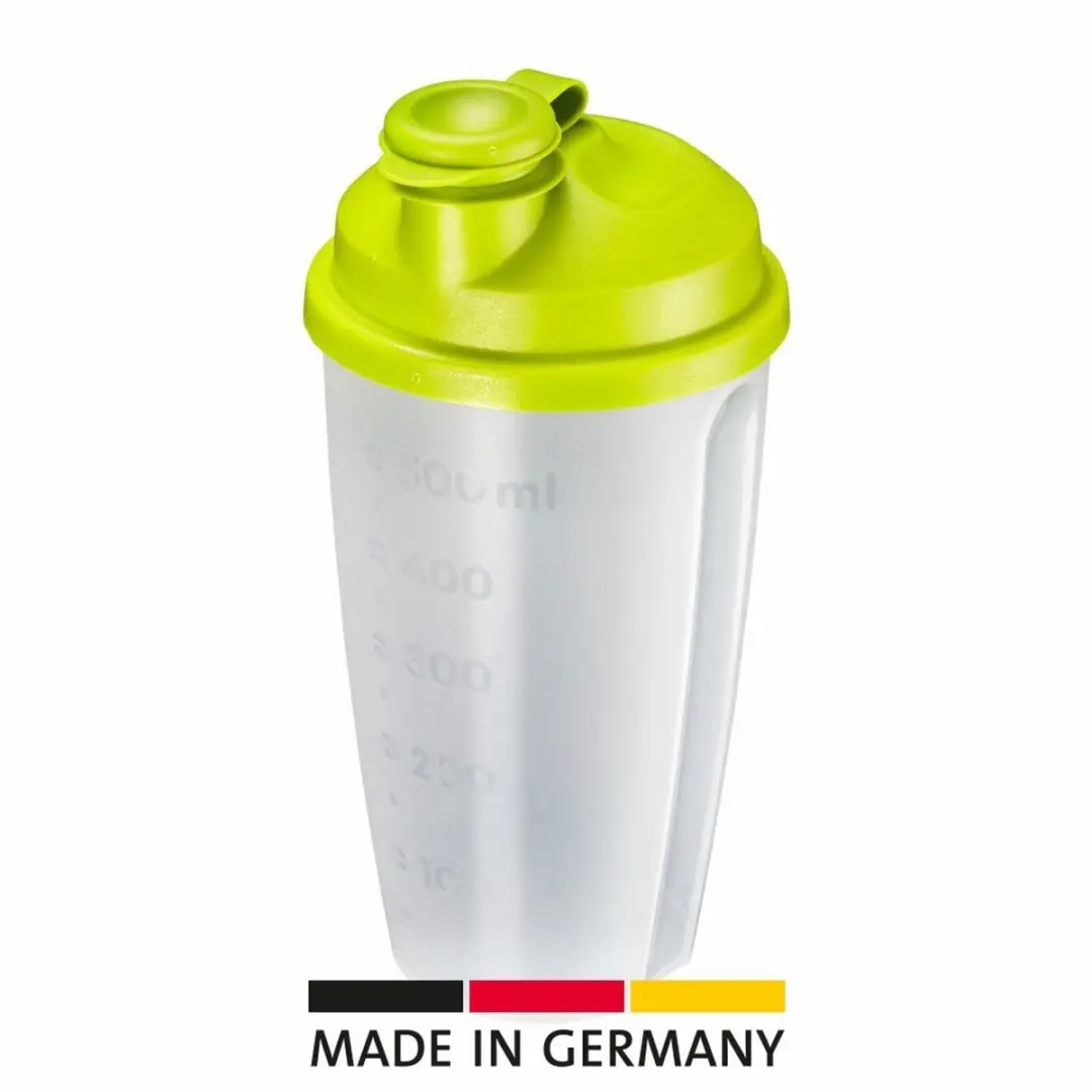 Westmark Dressingshaker Mixery 0,5L - BPA-vrij - Groen/Doorzichtig