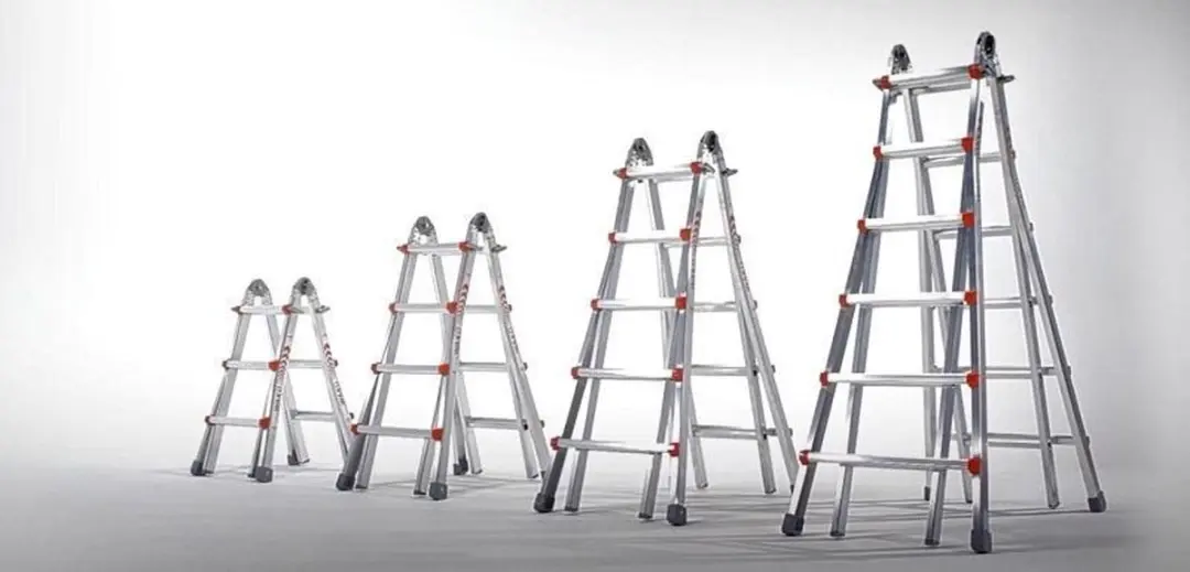 Little Jumbo Waku Model 0 Telescopische Vouwladder 3.48m - afbeelding 6 van 6