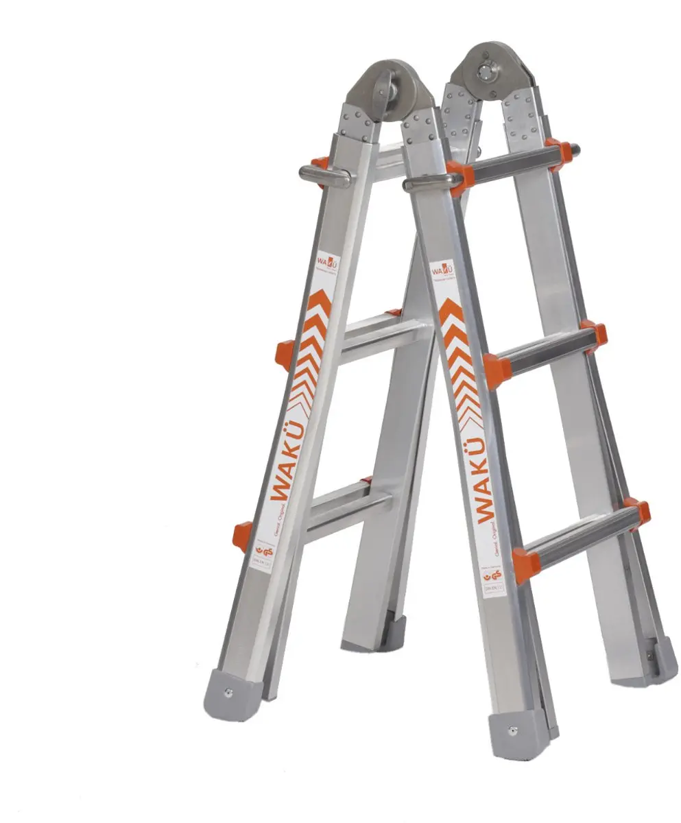 Little Jumbo Waku Model 0 Telescopische Vouwladder 3.48m