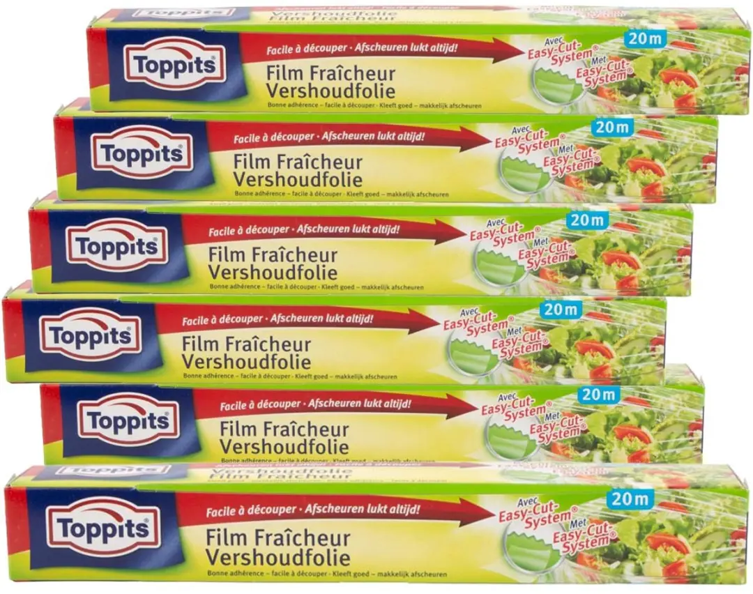 Melitta Toppits Vershoudfolie 32,5cm x 20m - 6 Rollen