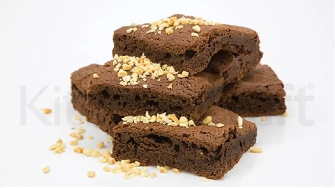 Masterclass MasterClass Brownievorm 34x20cm - Antiaanbaklaag - Zwart