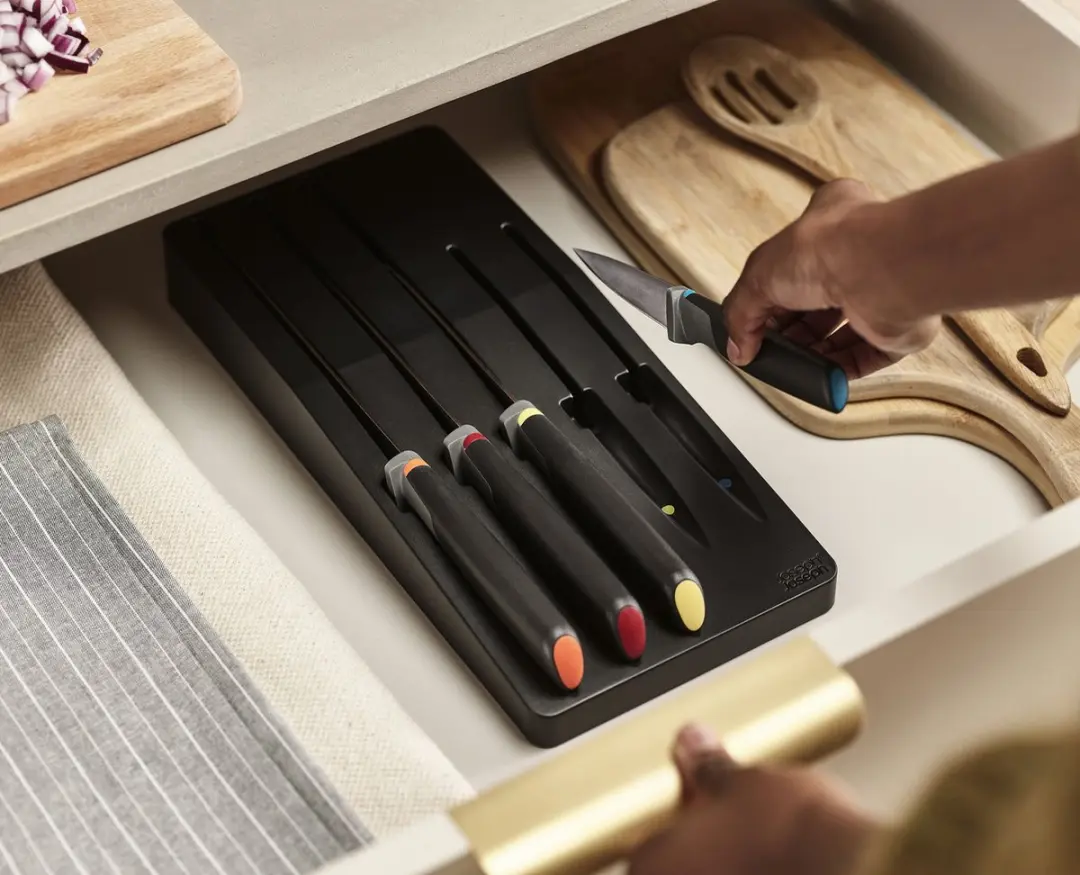 Joseph Joseph Store Messenset in Houder - 3 Messen - 6 Stuks - afbeelding 6 van 6