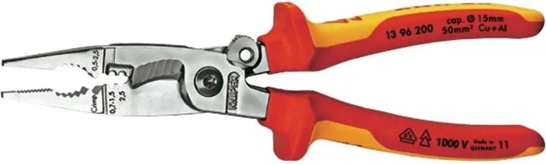 Knipex 13 96 200 SB Elektro-installatietang