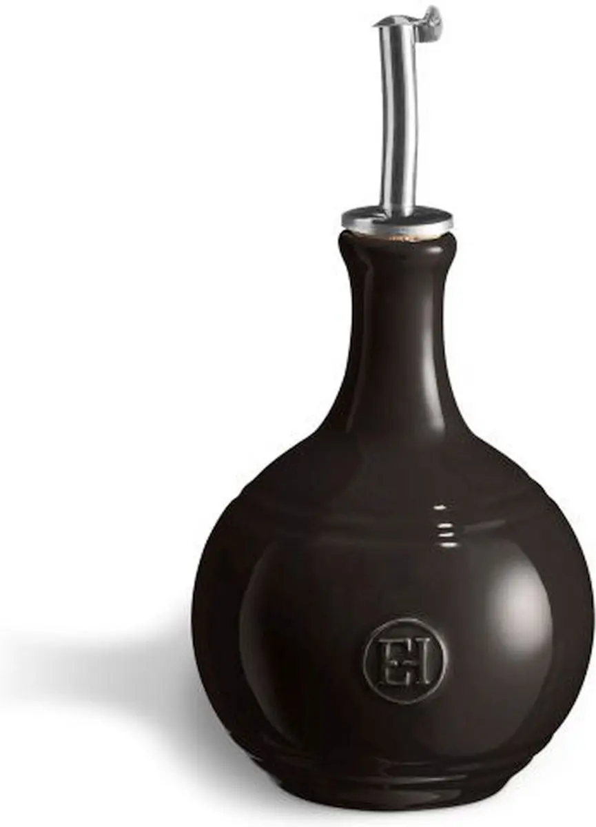 Emile Henry Azijnfles Fusain 450ml - Zwart