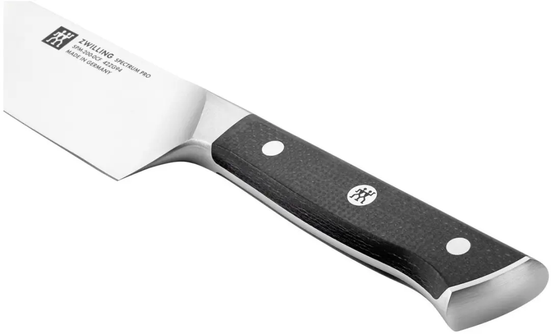 Zwilling Spectrum Koksmes 20cm - Zilver/Zwart