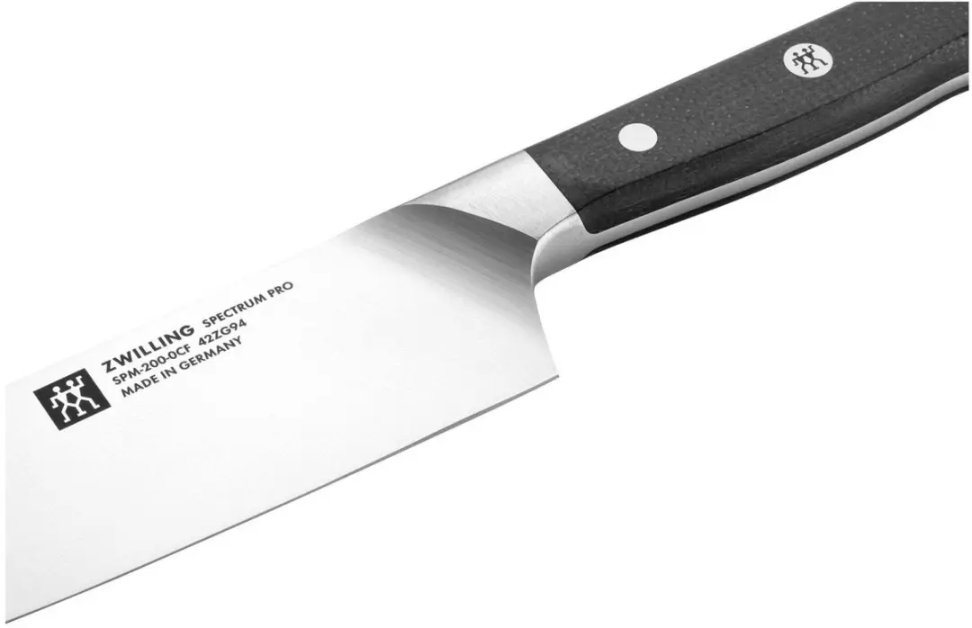 Zwilling Spectrum Koksmes 20cm - Zilver/Zwart