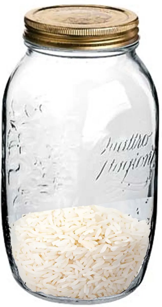 Bormioli Rocco Weckpot 1,5L - 2 Stuks - Transparant