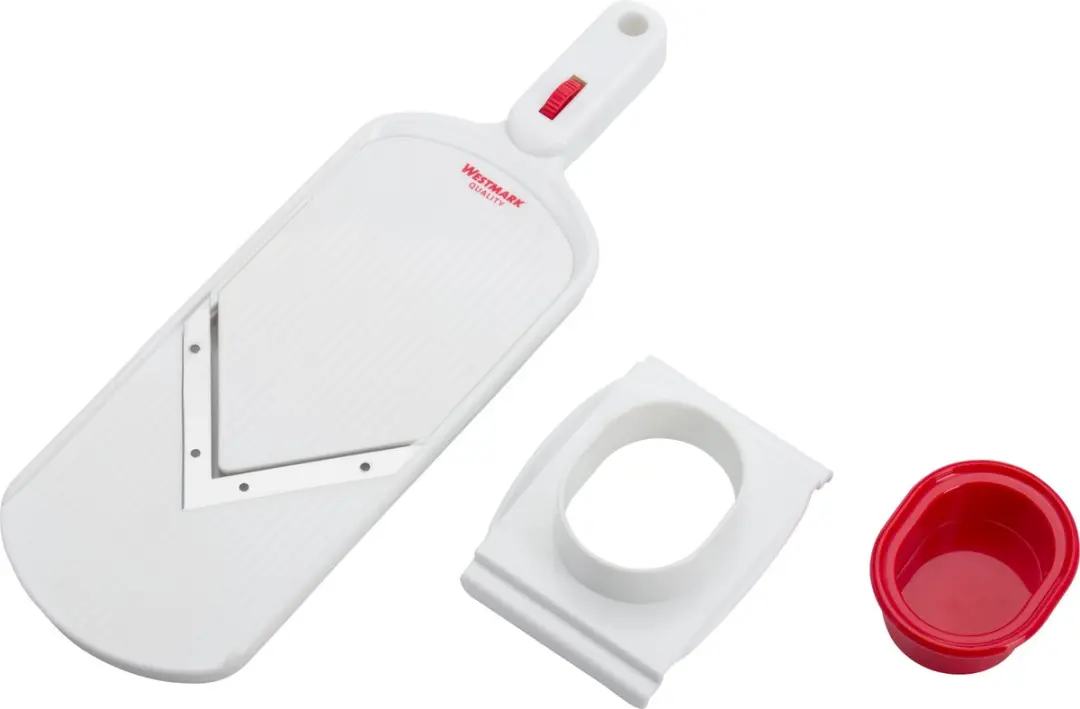 Westmark Groenteschaaf V-Hobel 11472260 - Wit/Rood