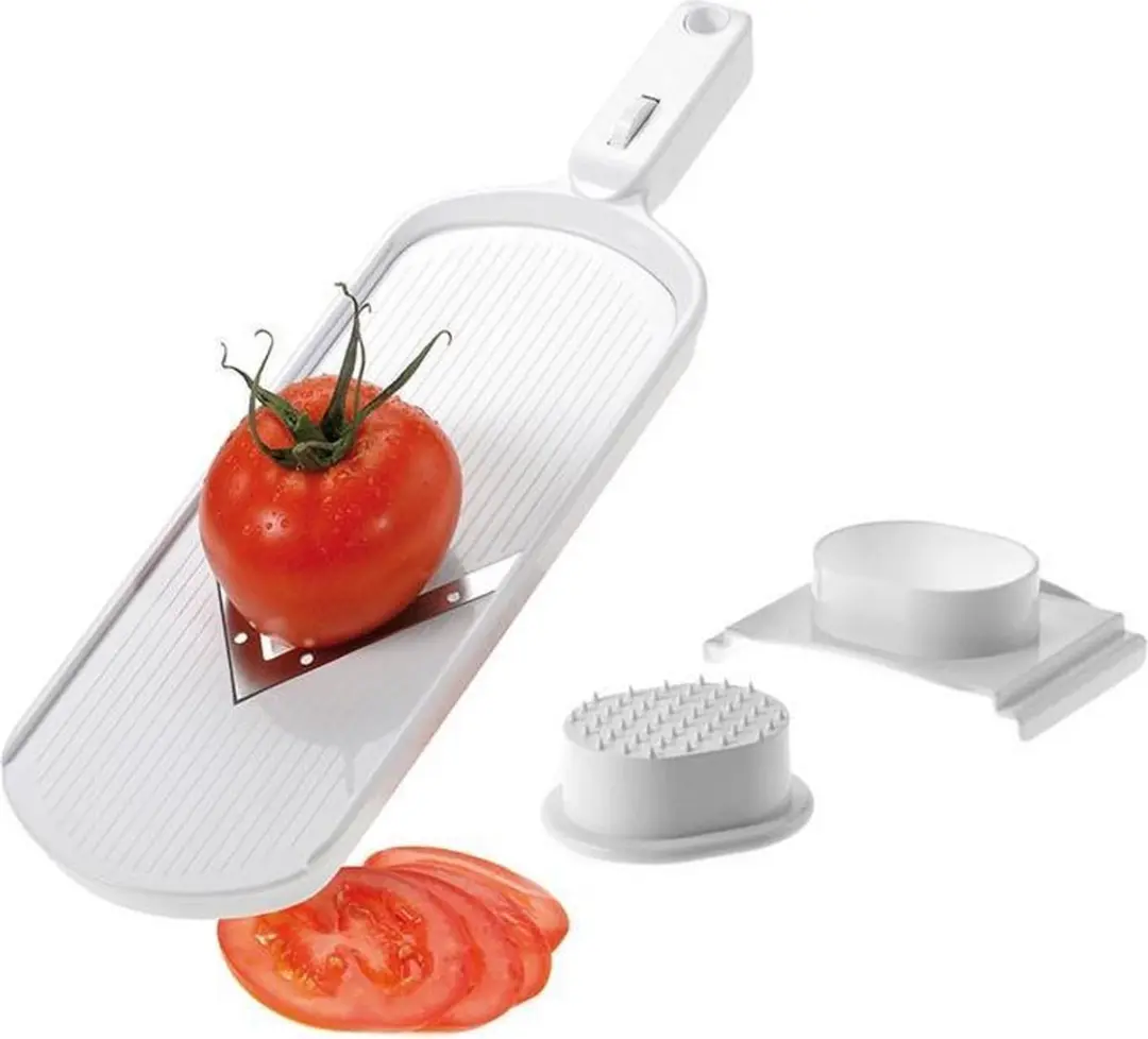 Westmark Groenteschaaf V-Hobel 11472260 - Wit/Rood